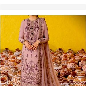 Pakistani Designer’s Asim Jofa 4 piece luxury fully embroidered suit